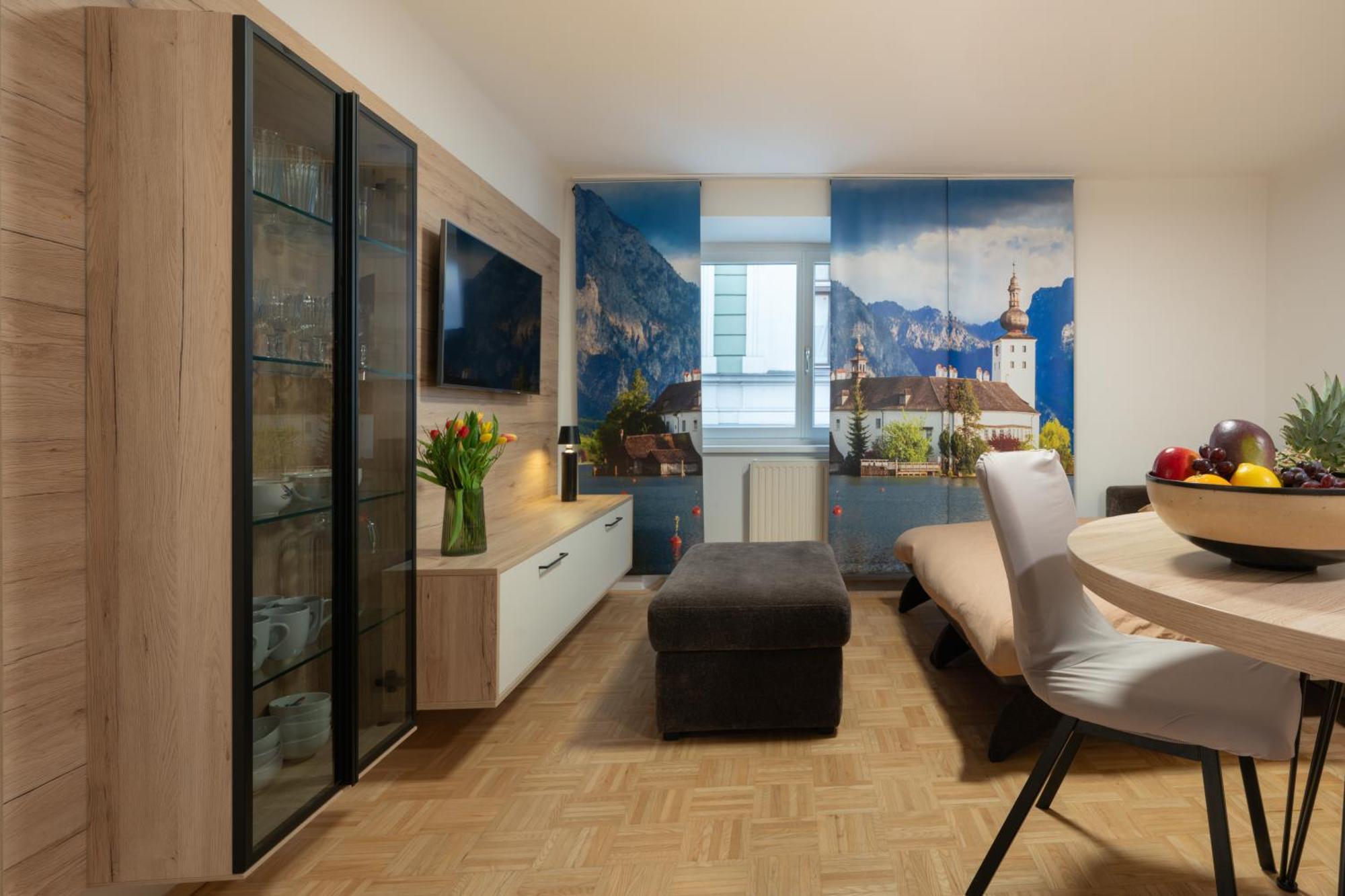 Modern Apartment, Full Kitchen, For 6 Gmunden Bagian luar foto